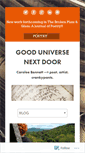 Mobile Screenshot of gooduniversenextdoor.com
